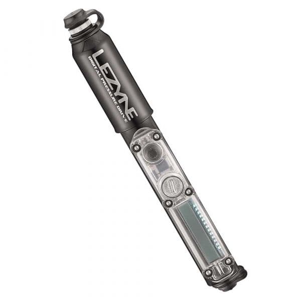 Lezyne Bomba de Ar Pressure Drive Black 195 mm / 120 Psi
