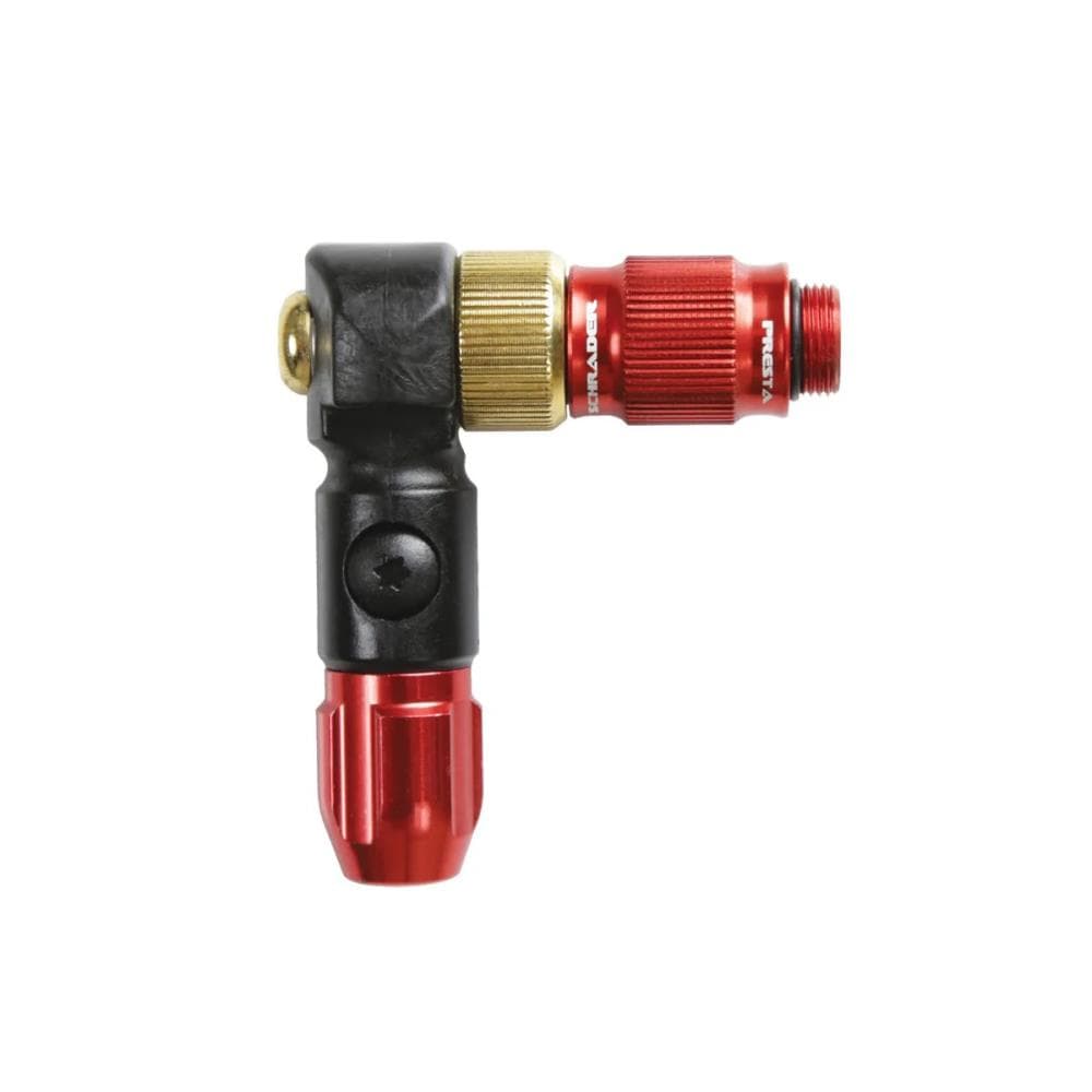 ADAPTADOR CO2 LEZYNE ABS-1 PRO HP CHUCK GLOSS RED