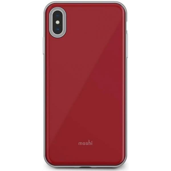 Moshi Capa iGlaze iPhone XS Max Merlot Red - 4713057256134
