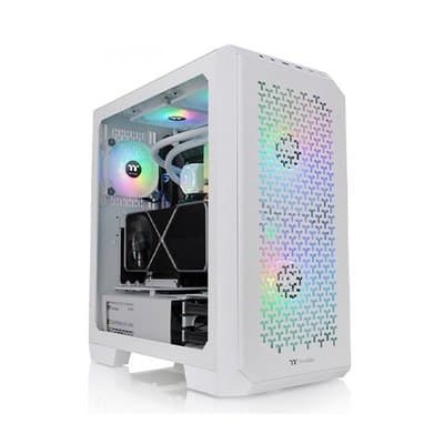 Thermaltake Caixa Pc Gaming View 300 Mx Snow Atx 2 X usb 3.2 1 X usb T - CA-1P6-00M6WN-00