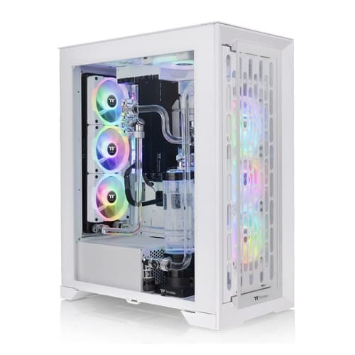 Thermaltake Caixa Pc Cte T500 Tg Argb Snow Branco - CA-1X8-00F6WN-01