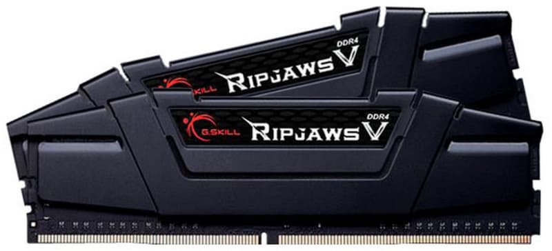 Memória RAM G.Skill 32GB (2x 16GB) Ripjaws V DDR4 3600MHz CL16 Black - F4-3600C16D-32GVKC