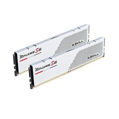 Memória RAM G.Skill 32GB Ripjaws S5 (2x16GB) Branca DDR5 5600MHz CL36