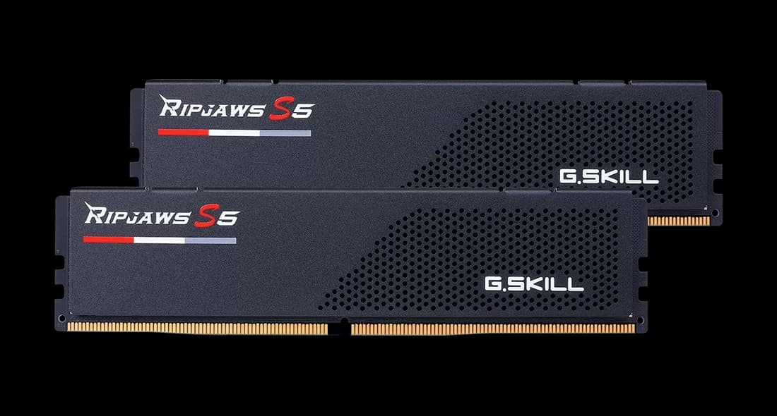 Memória RAM G.skill 48GB DDR5-6000 (2x 24GB) Dual-kit Black - F5-6000J4048F24GX2-RS5K