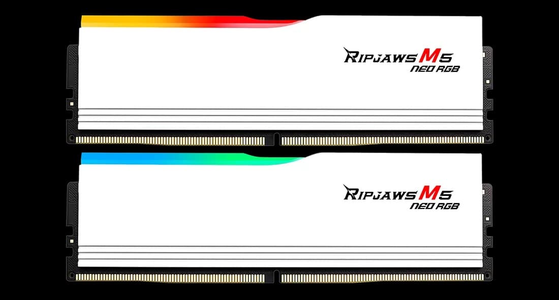 Memória RAM G.SKILL Ripjaws M5 RGB 32GB (2x16GB) DDR5 6000MHz CL36 Black