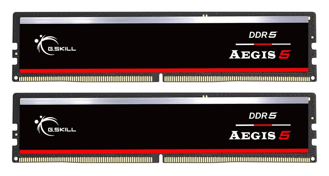 Memória RAM G.SKILL 32GB (2x16GB) Aegis 5 DDR5-6000 CL36-36-36-96 1.35V Intel XMP / AMD EXPO