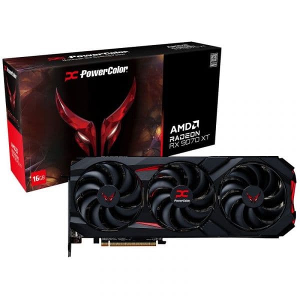PowerColor Red Devil AMD Radeon RX 9070 XT OC 16GB GDDR6 FSR 4