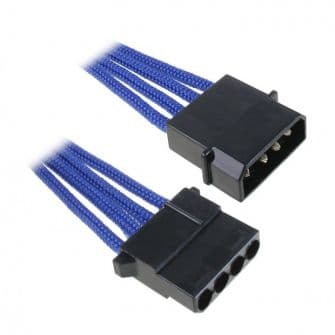 BitFenix Molex para Molex Blue / Black 45cm
