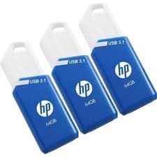 HP 64GB X755W USB 3.1 Azul