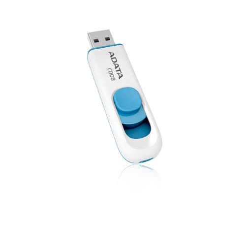 ADATA 32GB C008 unidade de memória USB USB Type-A 2.0 Azul, Branco