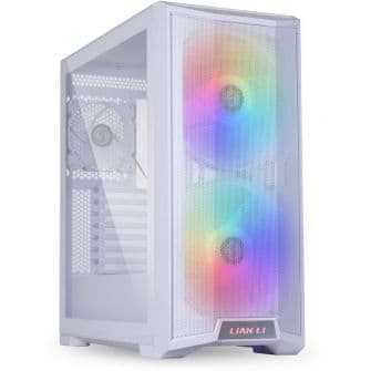 Lian Li Lancool 215 ARGB Branca Vidro Temperado - LANCOOL215WHITE