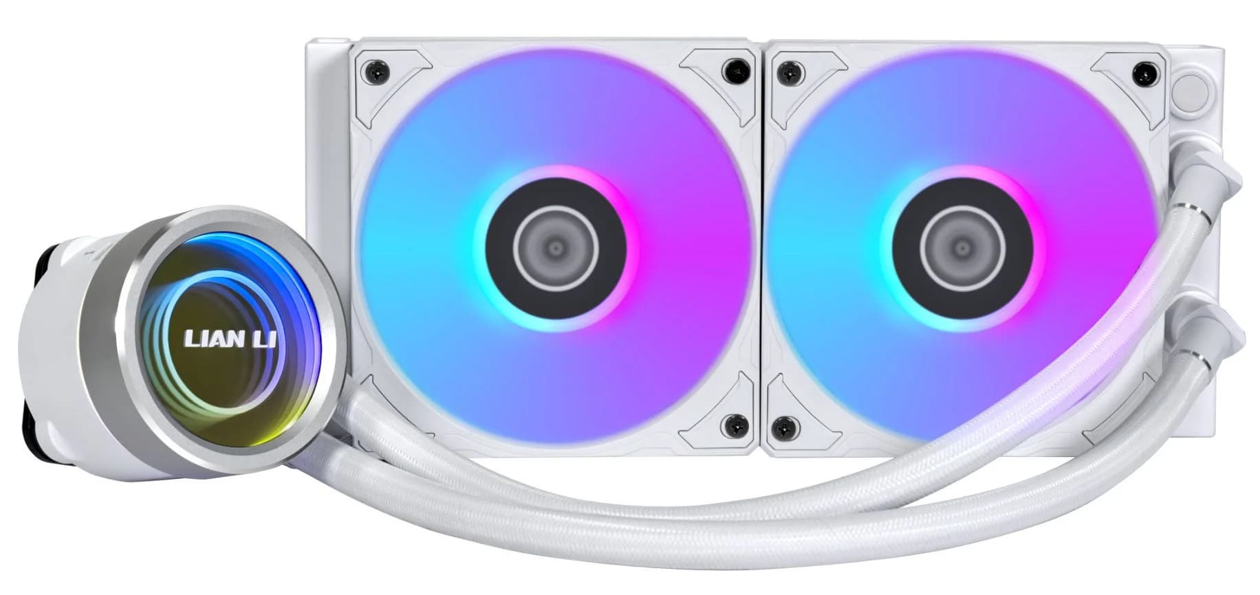 Water Cooler CPU AIO Lian Li GALAHAD II Trinity ARGB Branco - 240mm