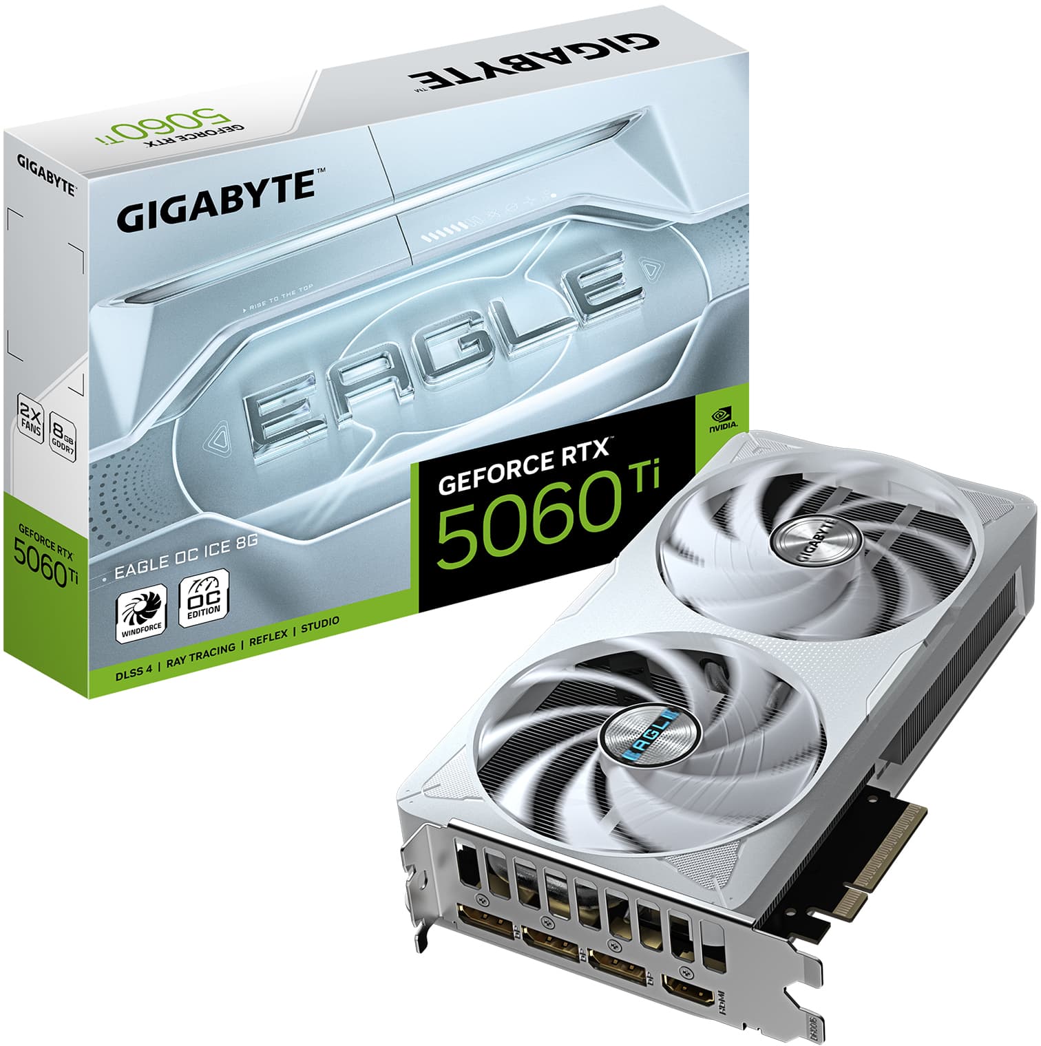 Gigabyte GeForce RTX 5060 Ti Eagle OC Ice 8GB GDDR7 DLSS4