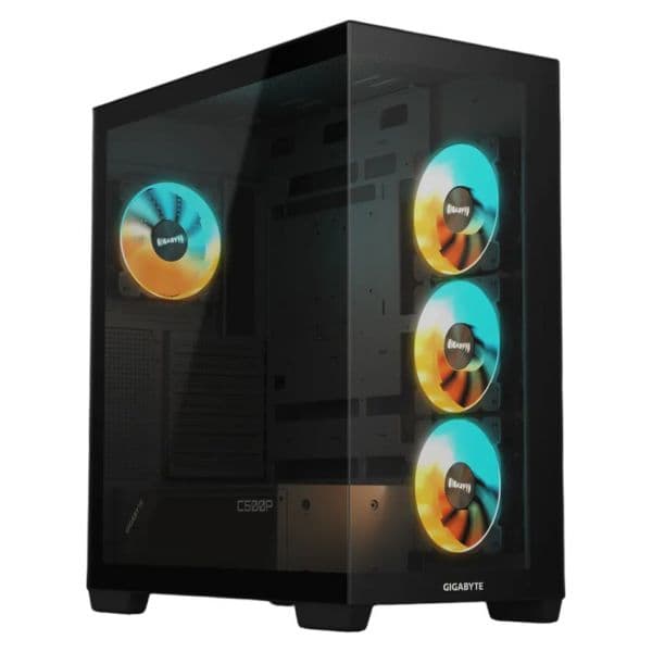 GIGABYTE C500 Panoramic Stealth Gaming ATX com Vidro Temperado Preta