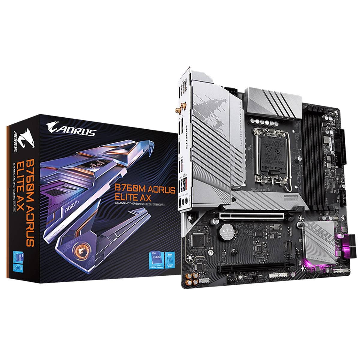 Motherboard Micro-ATX Gigabyte B760M AORUS ELITE AX DDR5