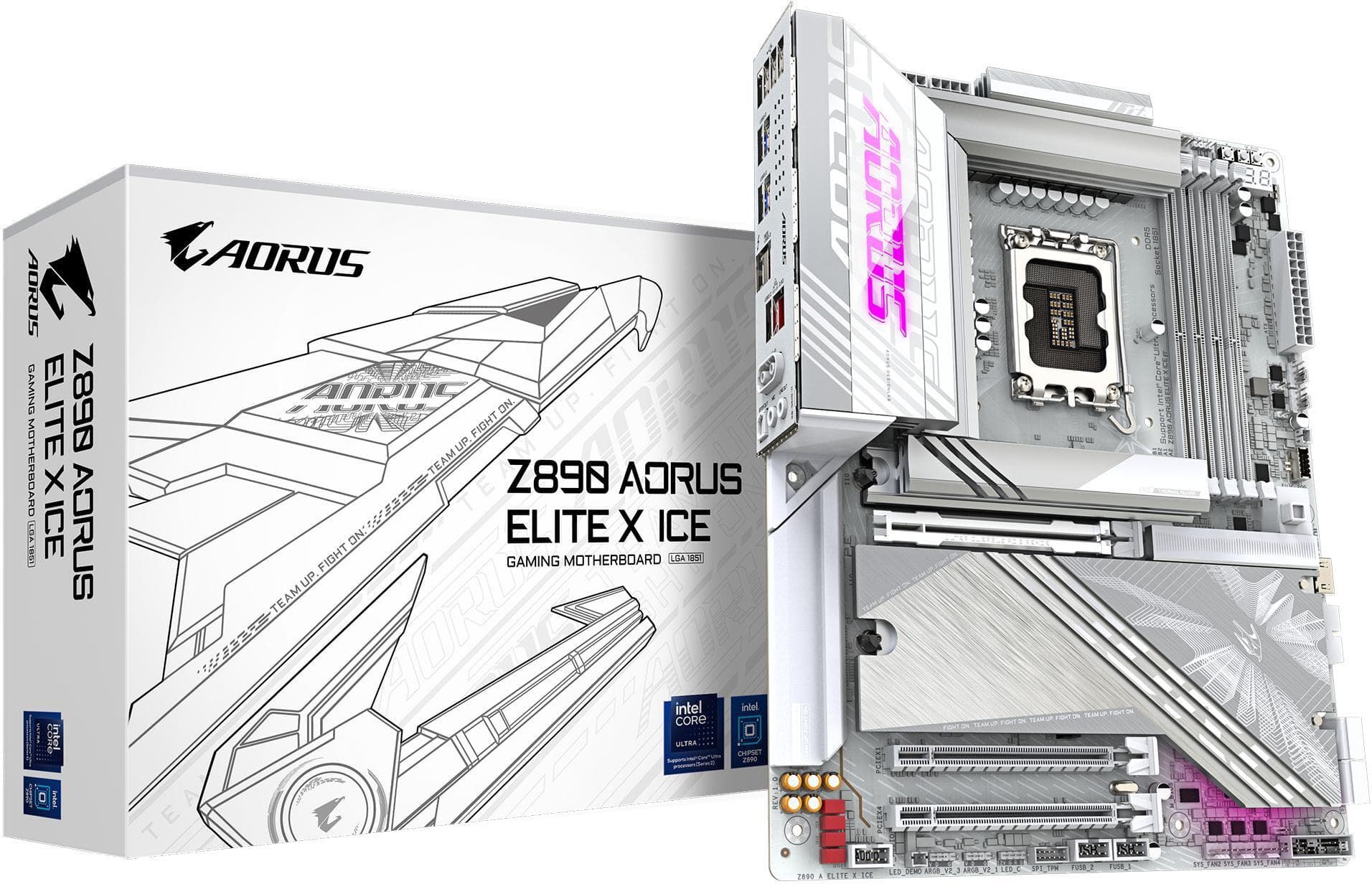 Motherboard Gigabyte Z890 AORUS ELITE X ICE LGA 1851