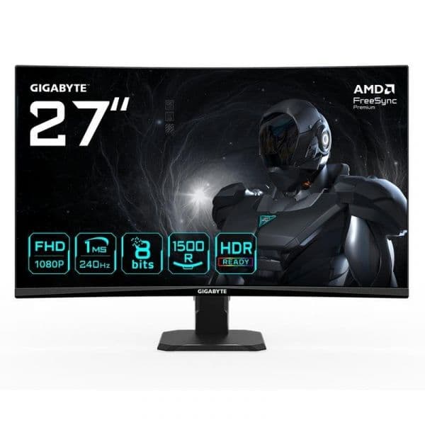 Monitor GIGABYTE GS27FC2 Curvo 27" FHD 240Hz VA 1ms HDR