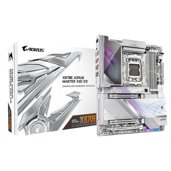 Motherboard Gigabyte X870E AORUS MASTER X3D ICE AM5