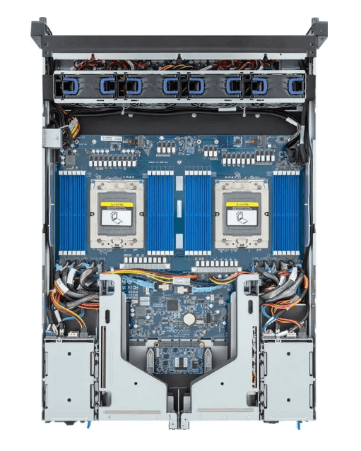 Gigabyte E283-Z91-AAV1 (rev. 3.x) Edge Server 2U Dual Sockel SP5 6NE283Z91DR000ADV1