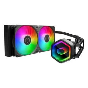 Cooler Master MasterLiquid 240 Core II Lite ARGB Water Cooler All-In-One 240mm Preto