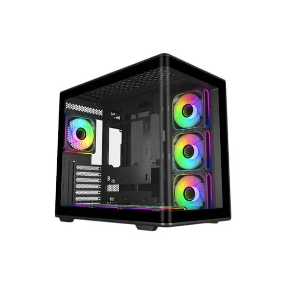 Cooler Master Elite 600 Vidro Temperado Preto