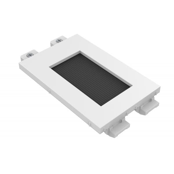 Vision Módulo de Escovas Techconnect para Gestão de Cabos 42x22mm Branco