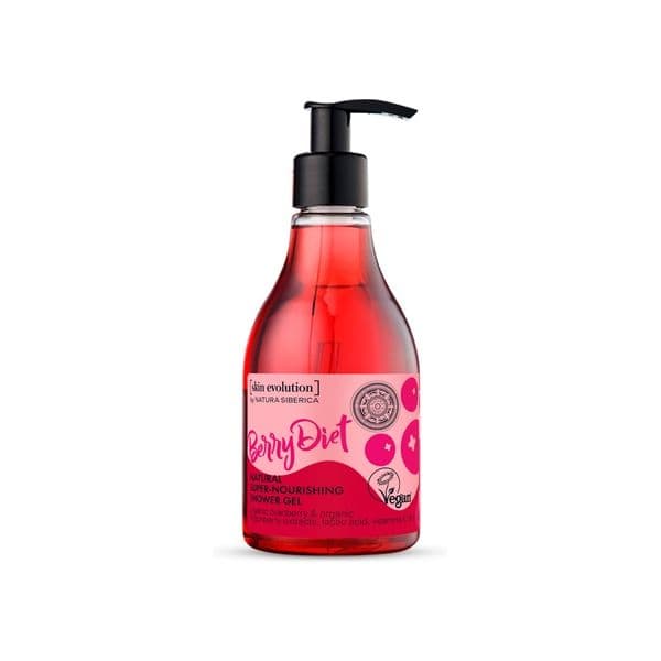 Natura Siberica Berry Diet Gel de Banho Super Nutritivo 260ml