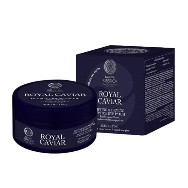 Natura Siberica Royal Caviar Patches Reafirmantes Contorno dos Olhos 60 Unidades