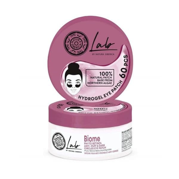 Natura Siberica Lab Biome Phyto-Retinol Patches Anti-Olheiras e Inchaços 60 unidades