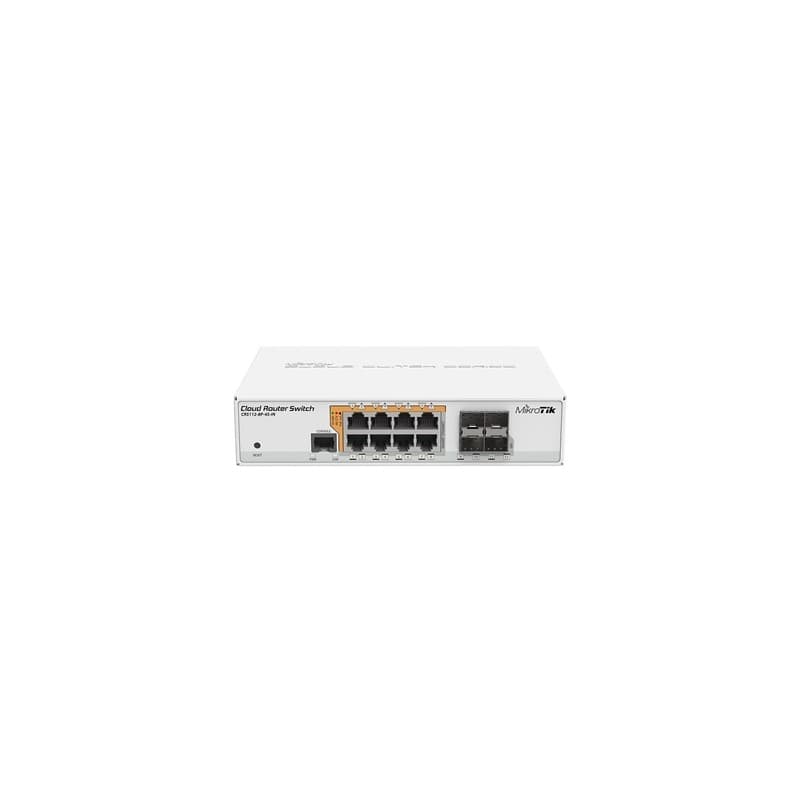 Switch MikroTik CRS112-8P-4S-IN 8xGB 4xSFP L5