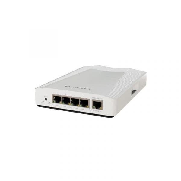 Switch Mikrotik DINRail Pro ARM 1200MHz 4x10G Ethernet/1xGigabit RJ-45 PoE Branco