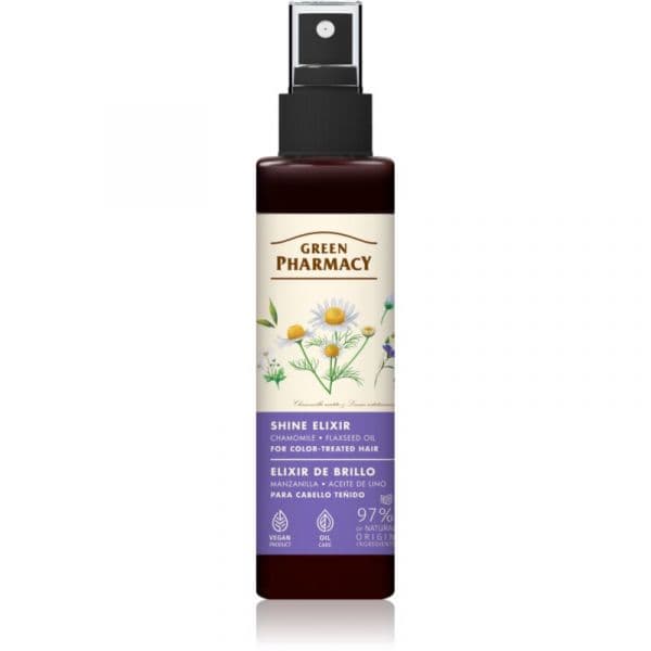 Green Pharmacy Elixir Camomila & Óleo de Linhaça Sérum Cabelo Pintado 150ml