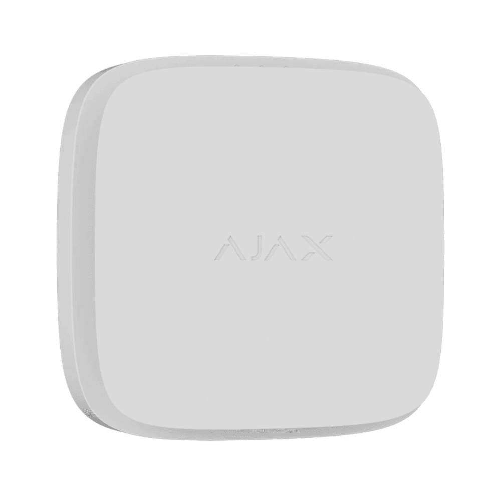 Ajax Detector de Fumo e Co - Sensor de Temperatura - AJ-FIREPROTECT2-HSC-RB-W
