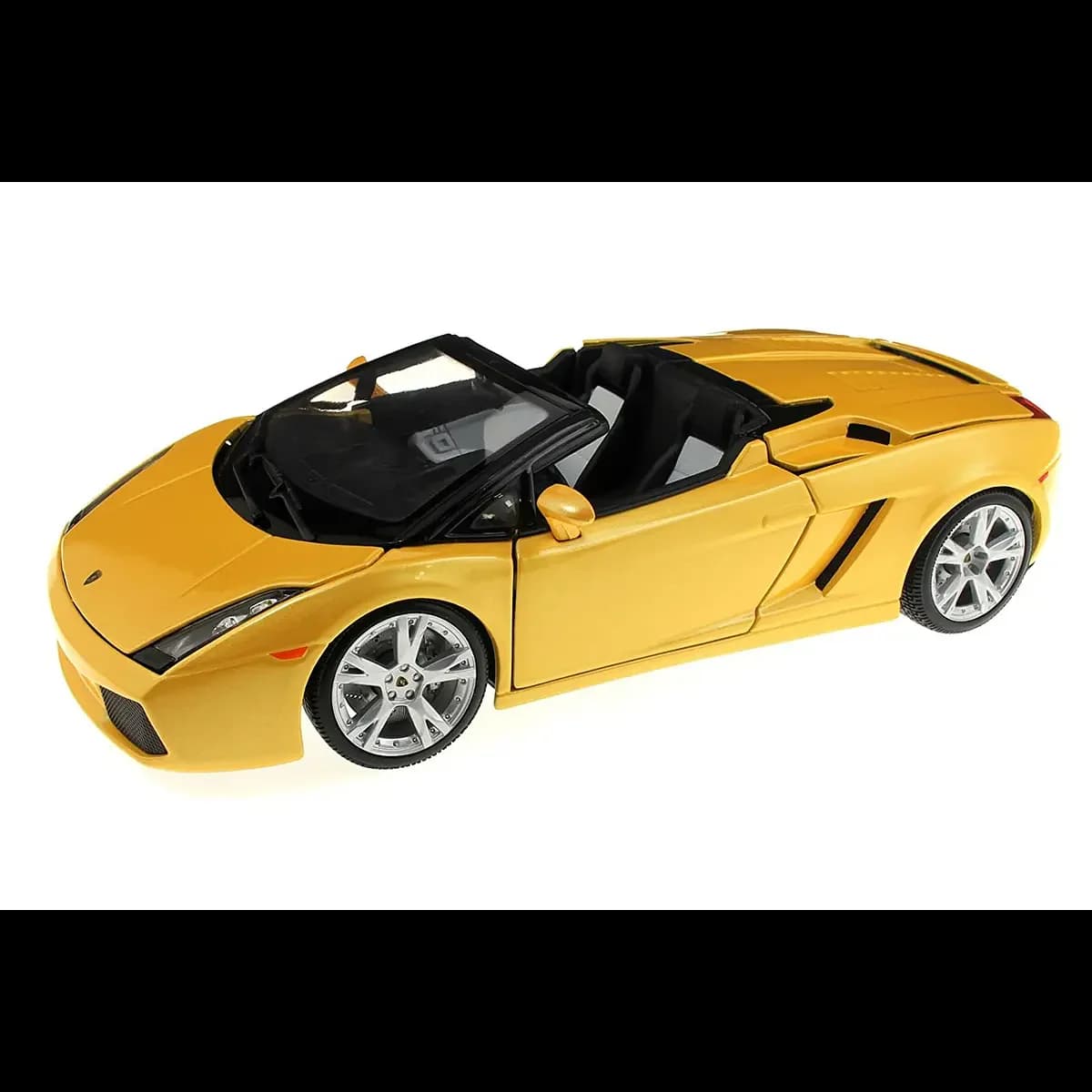 Bburago Lamborghini Gallardo Spyder - Amarelo - 7712000-4