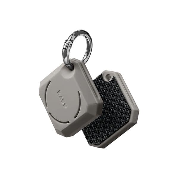 Laut Capa porta-chaves Airtag HUEX GEM, cinza