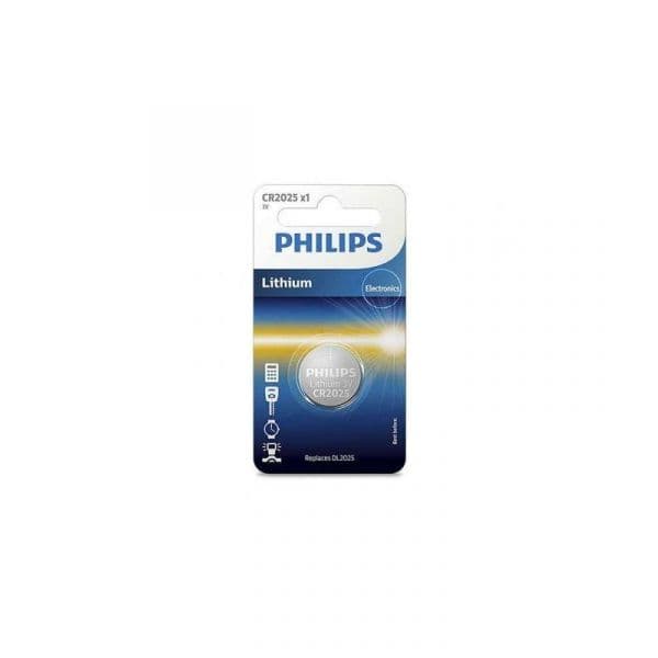 Philips Pilha de Lítio CR2025 3V 1 Un.