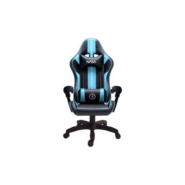 Cadeira Gaming Nasa Cadeira Gaming Atlantis Racing Pro V2 Preta e Azul