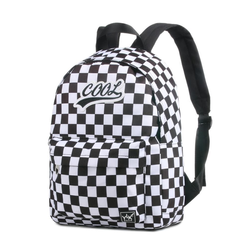 Mochila Hemlock Black&White Damier 35x25cm