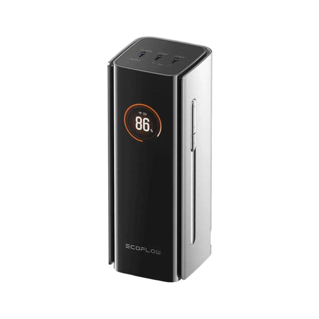 Ecoflow Powerbank 20000mAh 230W com Cabo Integrado de 100W – Preta - Powerbank Ecoflow Rapid Pro