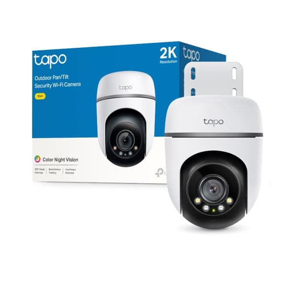 TP-Link Tapo TC41 Câmara de Segurança Wi-Fi Exterior 2K Pan/Tilt