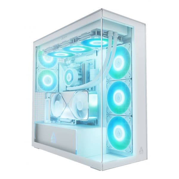 Arctic Cooling Xtender VG ARGB E-ATX Vidro Temperado White