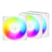 Ventoinha Arctic P12 Pro Reverse A-RGB 3000RPM 4 Pinos PWM 120mm Branca ( pack 3 )