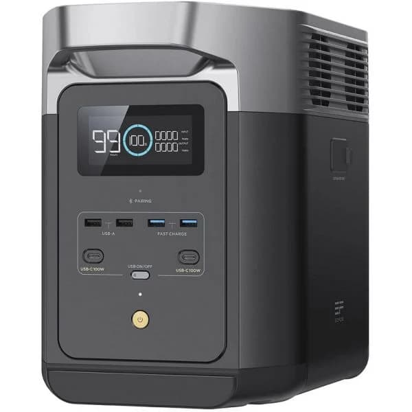 EcoFlow Gerador Inteligente Portátil Delta 2 Bateria 1024Wh