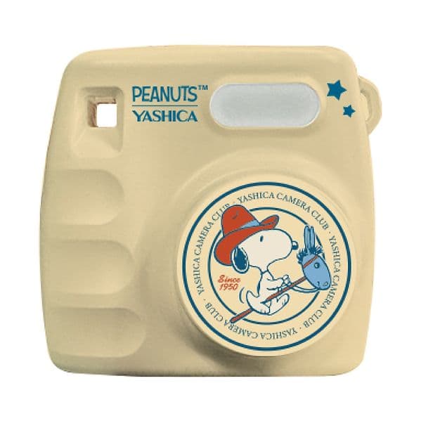 Yashica Peanuts Mini Aparelho Foto Câmera Compacta Digital Cream