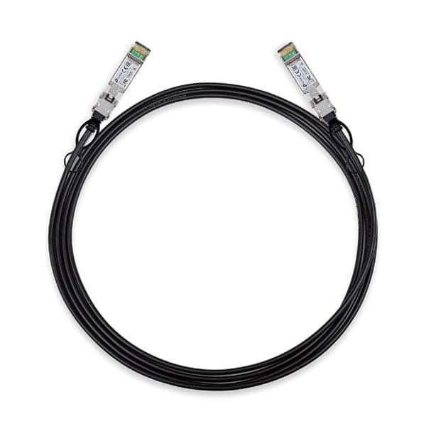 TP-LINK TL-SM5220-3M CABO DE FIBRA ÓTICA SFP+ DAC PRETO