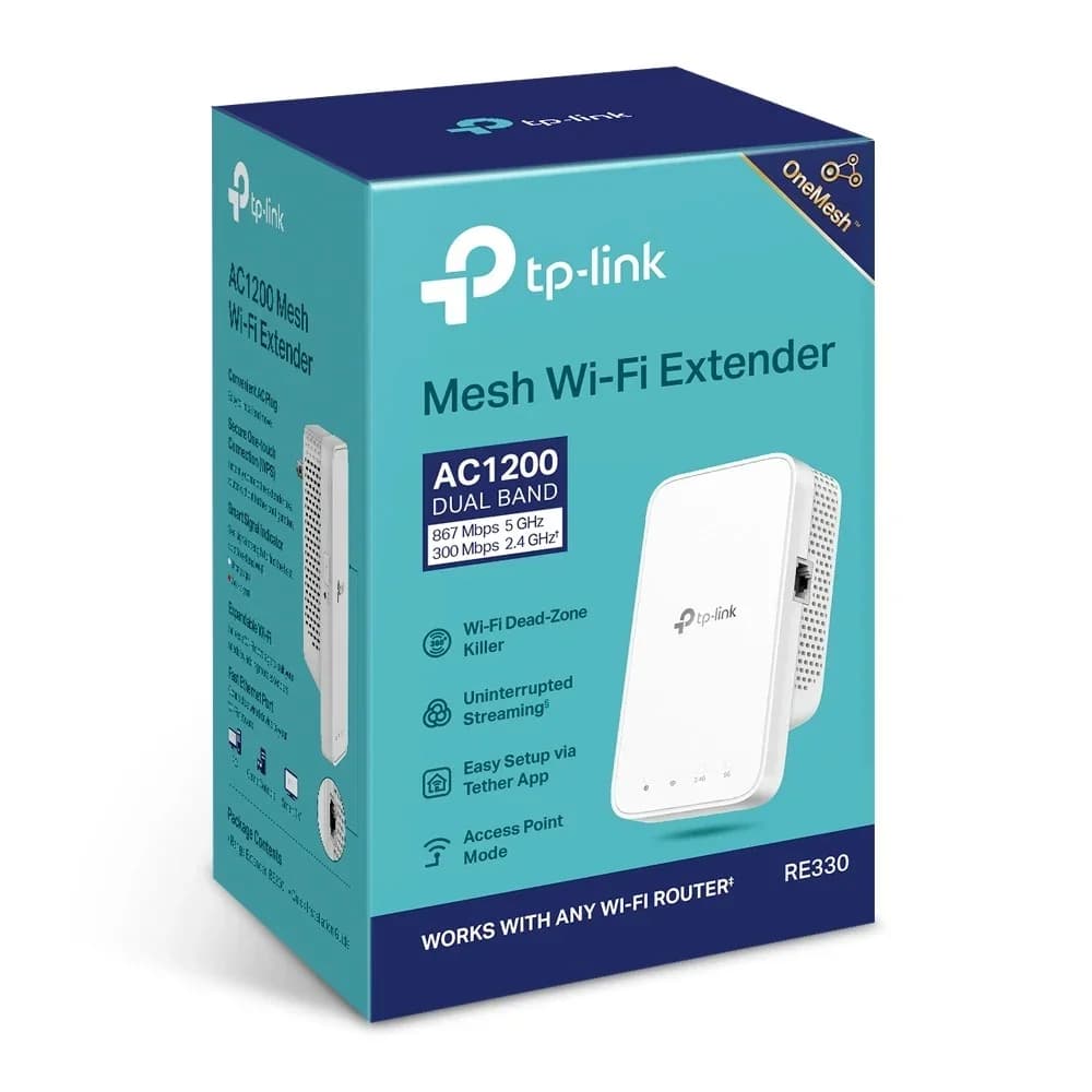 TP-LINK Repetidor de sinal RE330 Branco 10, 100 Mbit/s