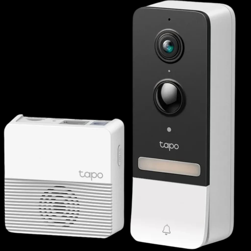 TP-Link TAPO D230S1 Kit Vídeo Porteiro Inteligente WiFi 2K 5MP a Bateria com Campainha