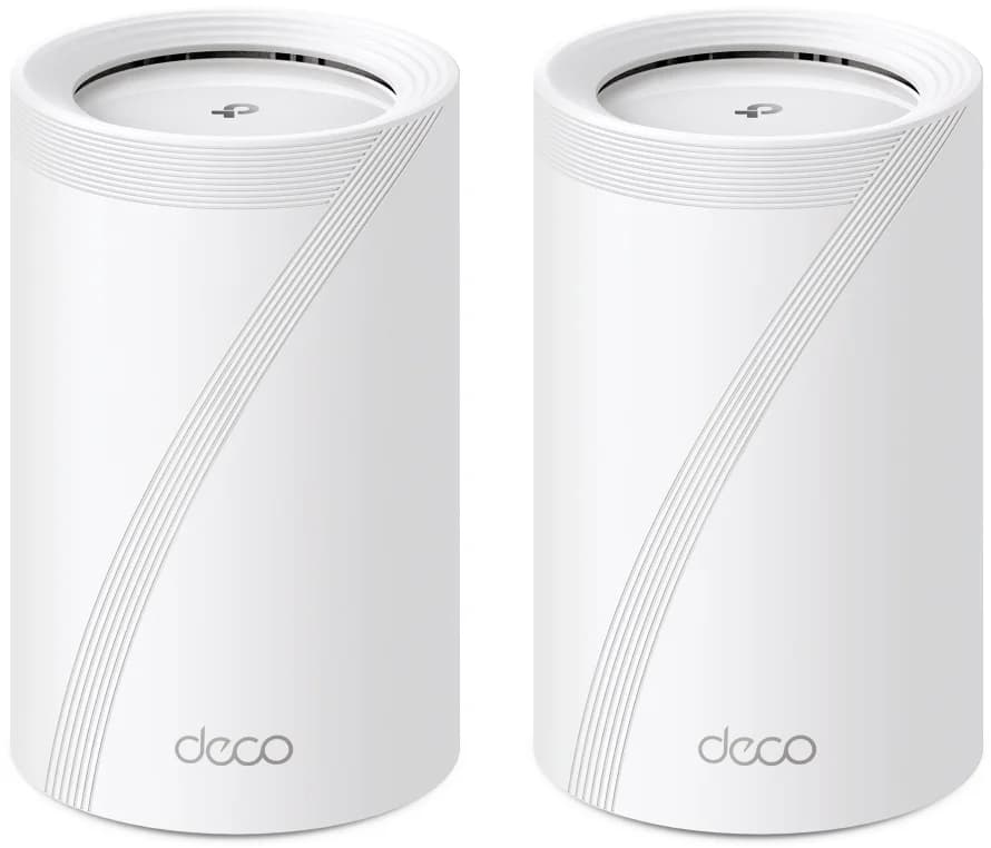 TP-LINK Sistema Mesh Deco BE9300 Tri-Band WiFi 7 2.5GbE Pack-2