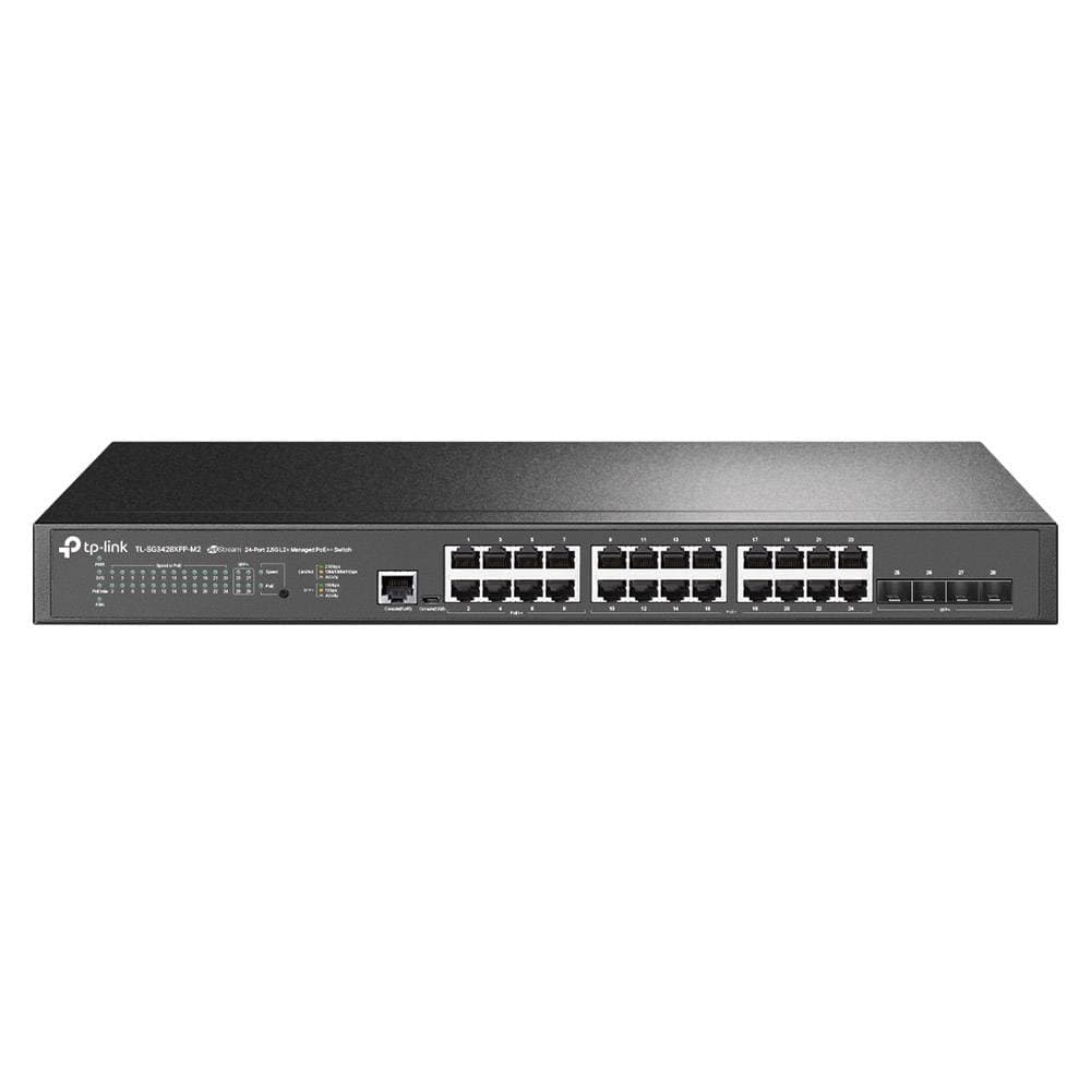 TP-Link TL-SG3428XPP-M2 switch de rede Gerido L2+ 2.5G Ethernet (