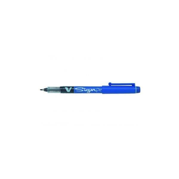 Marcador Tinta Líquida V Sign Pen Azul